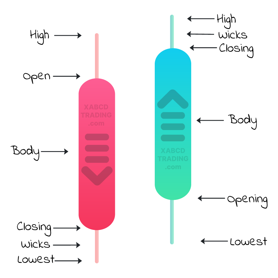 candlestick bar anatomy