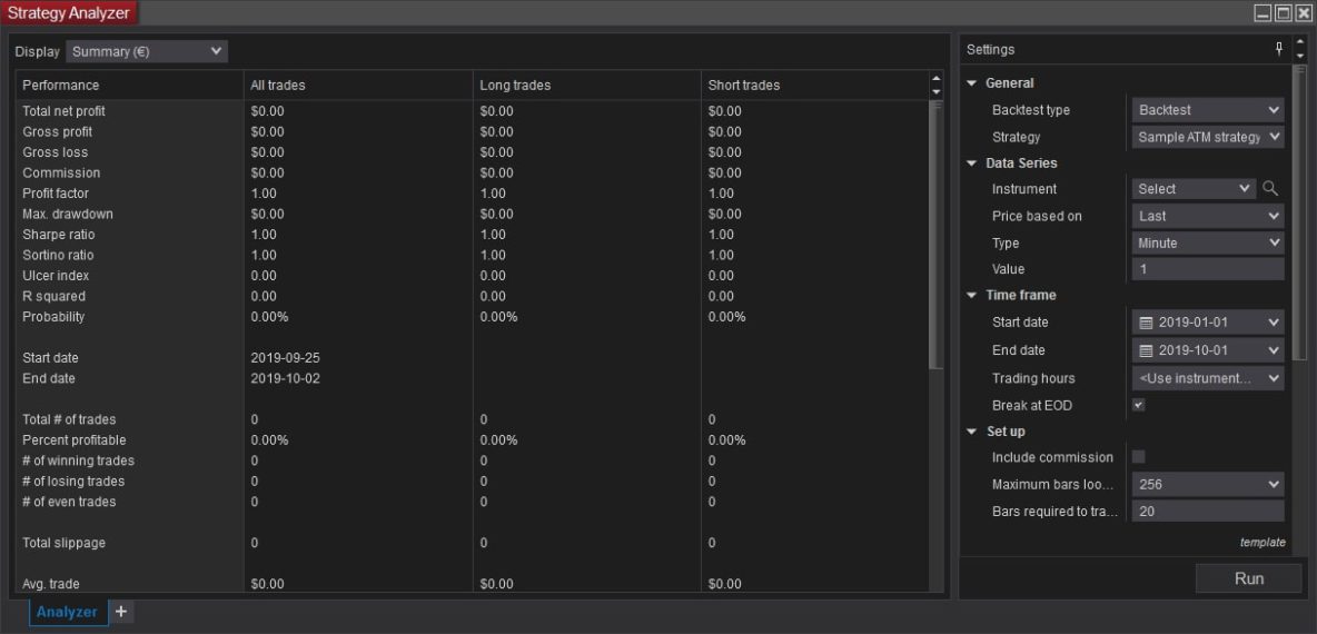 backtesting