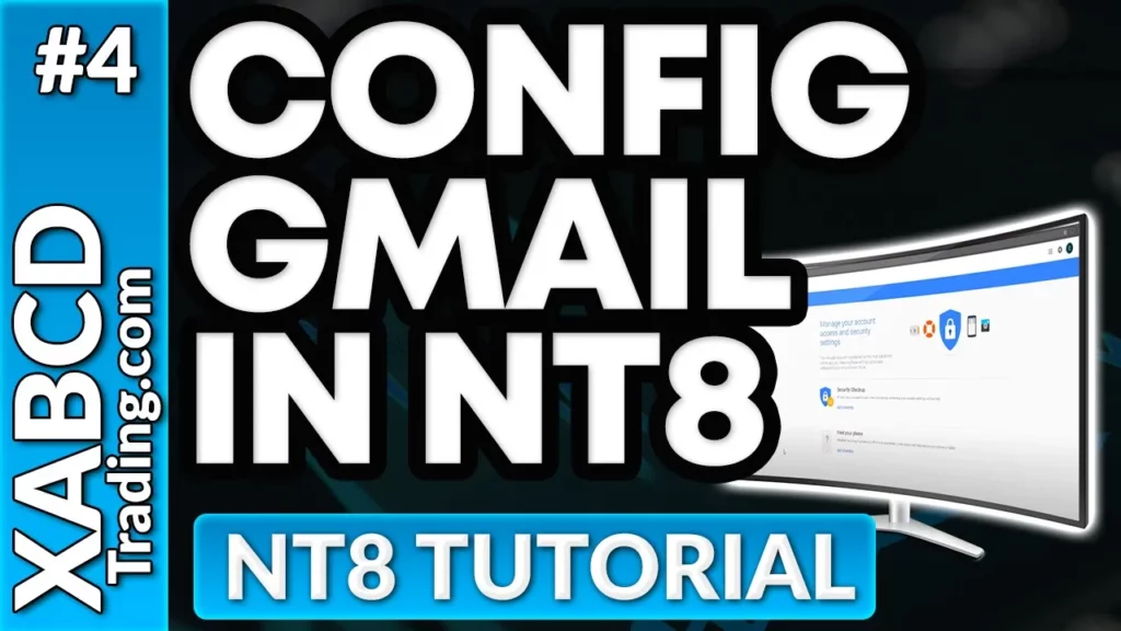 Configure Email in NT8 (ninjatrader8)