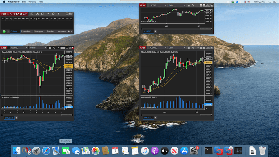 ninjatrader running on mac