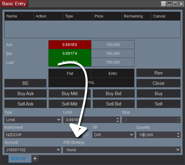 NinjaTrader 8 ATM Strategies