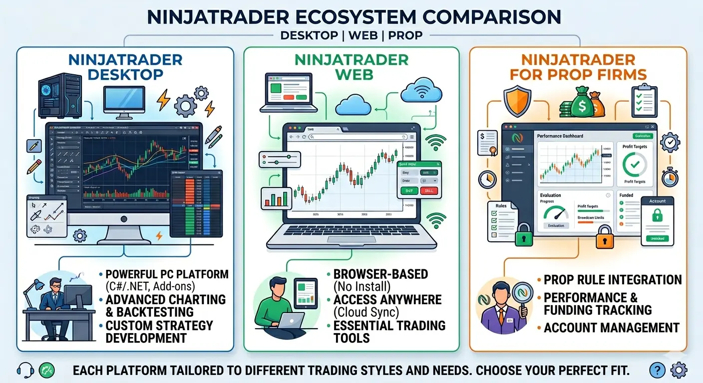 Featured image for “NinjaTrader Web vs Desktop Versions”