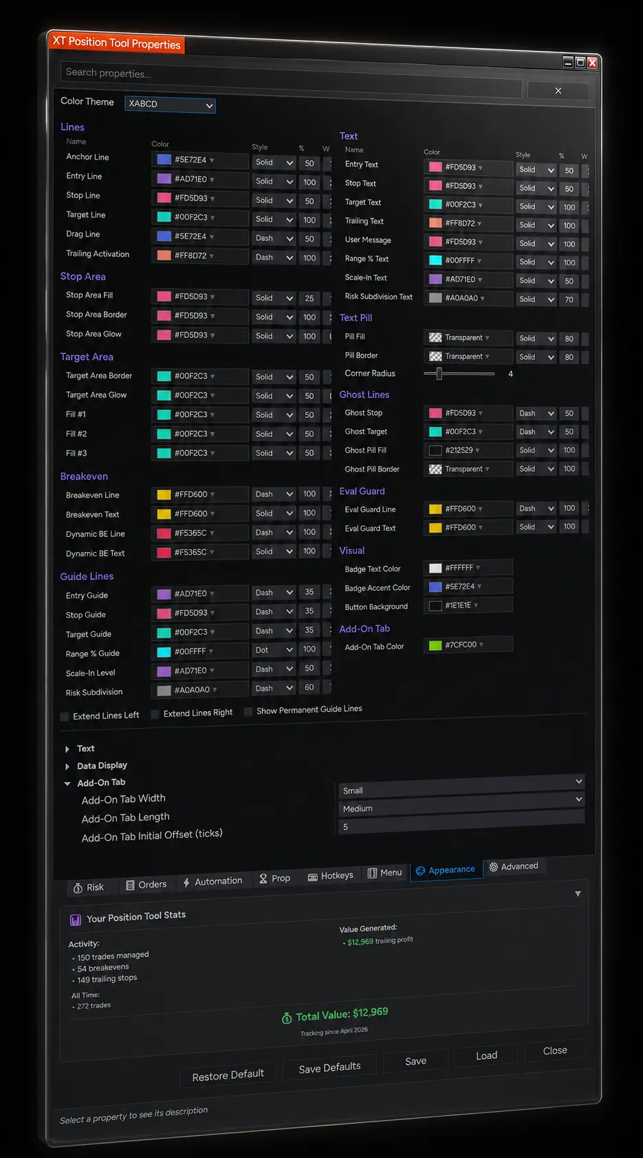 XT Position Tool Images