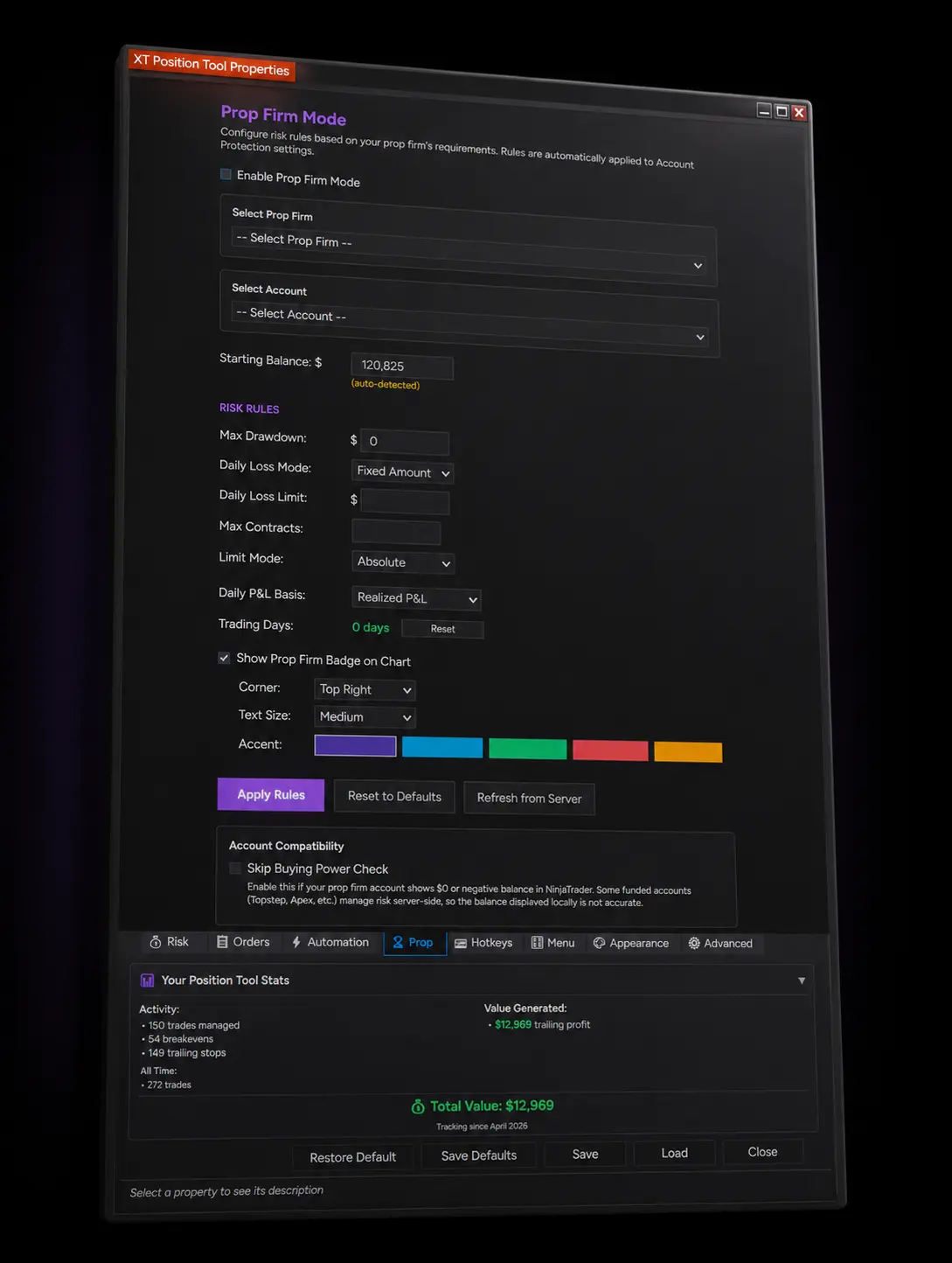 XT Position Tool Images