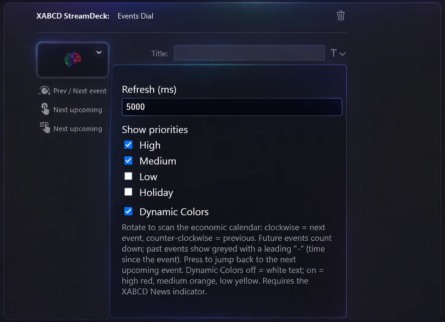 configuring the hotkeys